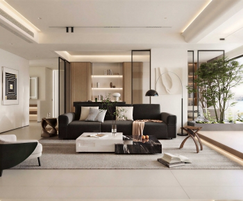 Modern A Living Room-ID:552915103