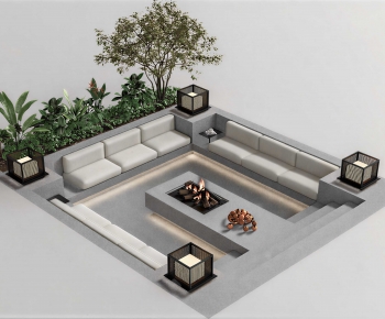 Modern Outdoor Sofa-ID:441131117