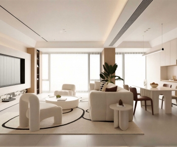Modern A Living Room-ID:750437972