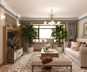 American Style A Living Room-ID:145061049