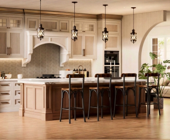 American Style Dining Room-ID:460558895