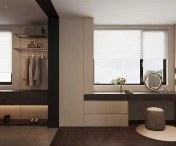 Modern Clothes Storage Area-ID:723407981