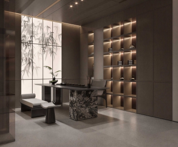 New Chinese Style Tea House-ID:726599792