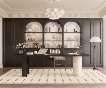 French Style Study Space-ID:933978086