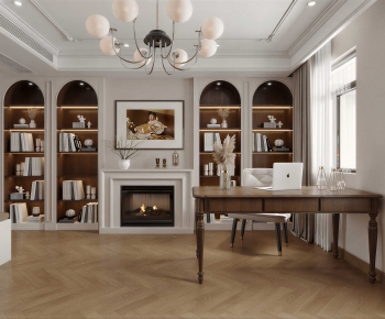 American Style Study Space-ID:701376914