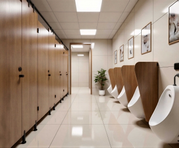 Modern Public Toilet-ID:793946032