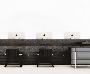 Modern Reception Desk-ID:193979793