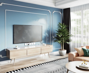 Nordic Style A Living Room-ID:685233121