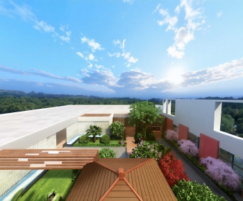 Modern Terrace-ID:917525058