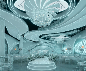 Modern Banquet Hall-ID:914592985