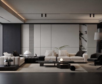 Modern A Living Room-ID:851450921
