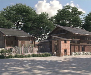New Chinese Style Courtyard/landscape-ID:554750052
