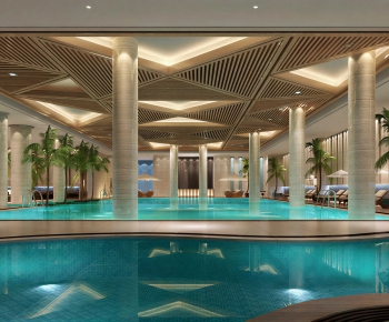 Modern Swimming Pool-ID:927970893