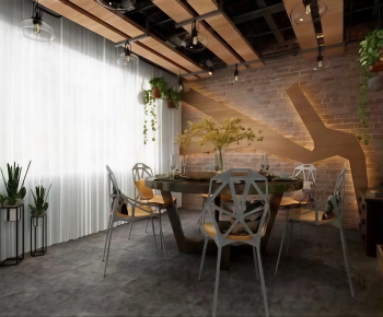 Industrial Style Restaurant Box-ID:890995031