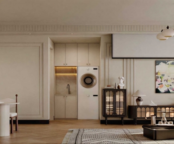 Modern A Living Room-ID:760526904