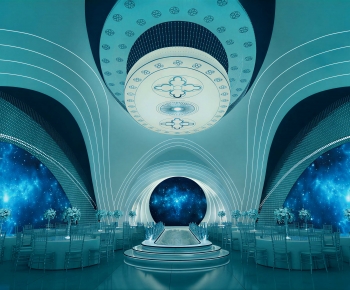 Modern Banquet Hall-ID:365012887