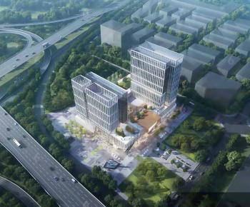 Modern Architectural Bird's-eye View Planning-ID:151089912