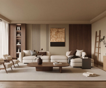 Modern A Living Room-ID:194456102