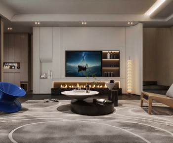 Modern A Living Room-ID:100729515