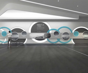 Modern Exhibition Hall-ID:312562943