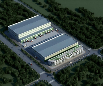 Modern Architectural Bird's-eye View Planning-ID:362294919