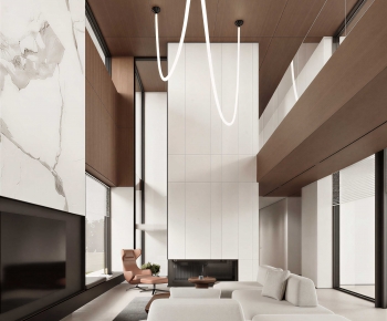 Modern A Living Room-ID:521552095