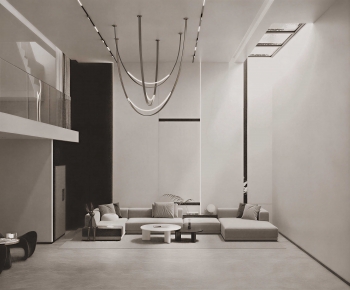 Modern A Living Room-ID:199426897