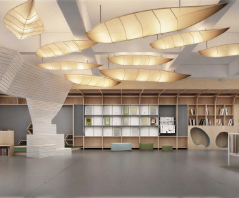 Modern Bookstore Book Bar-ID:909312966