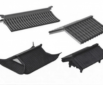 New Chinese Style Building Component-ID:712409099