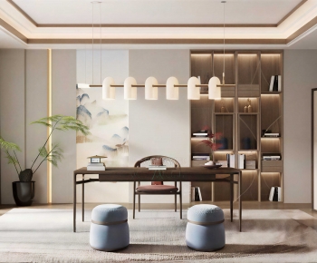New Chinese Style Study Space-ID:987051017