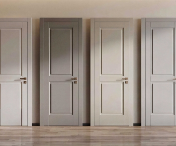 Simple European Style Single Door-ID:788937099