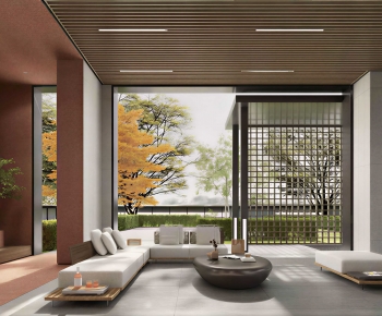 Modern A Living Room-ID:812627084