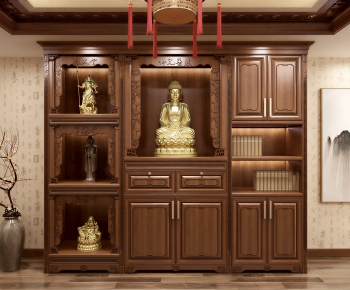 Chinese Style Buddhist Niche-ID:640173915