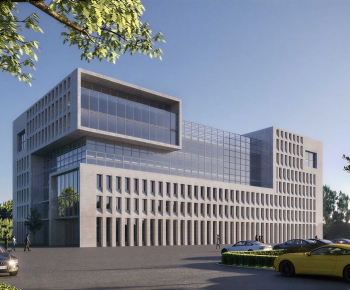 Modern Appearance Of Commercial Building-ID:157330042