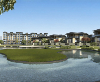 Modern Park Landscape-ID:483007917