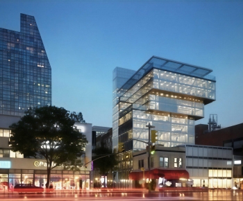 Modern Appearance Of Commercial Building-ID:748621942