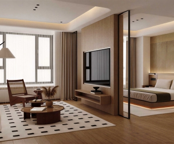 Modern A Living Room-ID:151391036