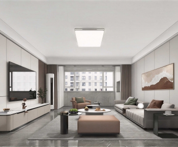 Modern A Living Room-ID:893234019