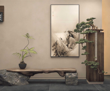 New Chinese Style Bench-ID:822858105