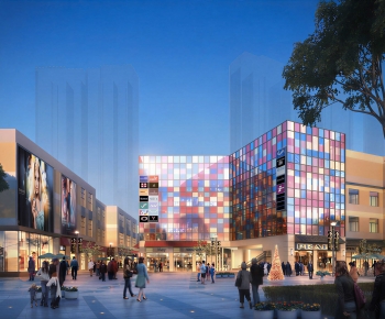 Modern Commercial Street-ID:478379017