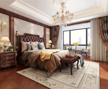 European Style Bedroom-ID:195082906