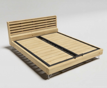 Modern Double Bed-ID:209610946