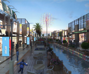 Modern Commercial Street-ID:180635938