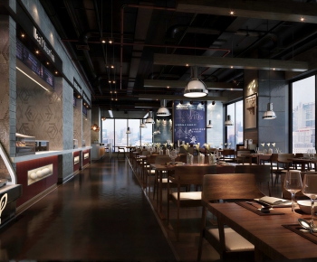 Industrial Style Restaurant-ID:977983953