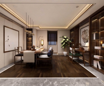 New Chinese Style Study Space-ID:924683093