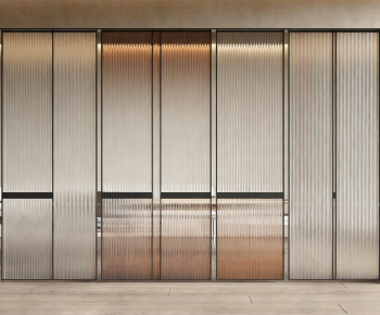 Modern Glass Screen Partition-ID:590960031