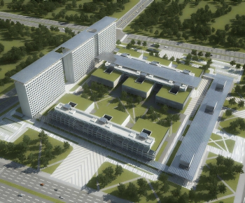 Modern Architectural Bird's-eye View Planning-ID:564665086