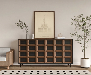 Modern Entrance Cabinet-ID:784353974
