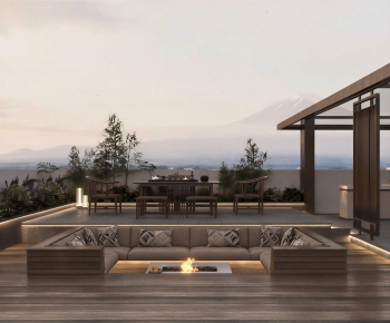 New Chinese Style Terrace-ID:906153929