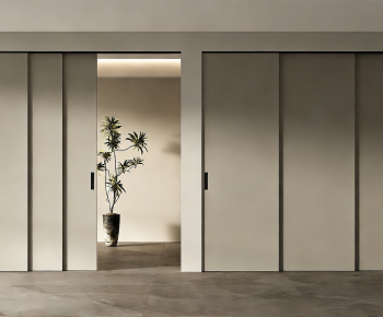 Modern Sliding Door-ID:855516911